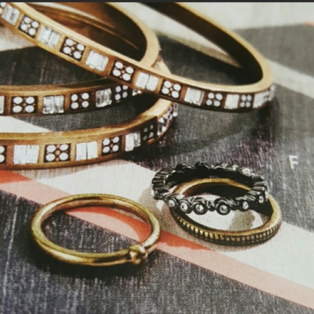 Silpada K&R “Destinations Stack” Rings - Picture 5 of 5